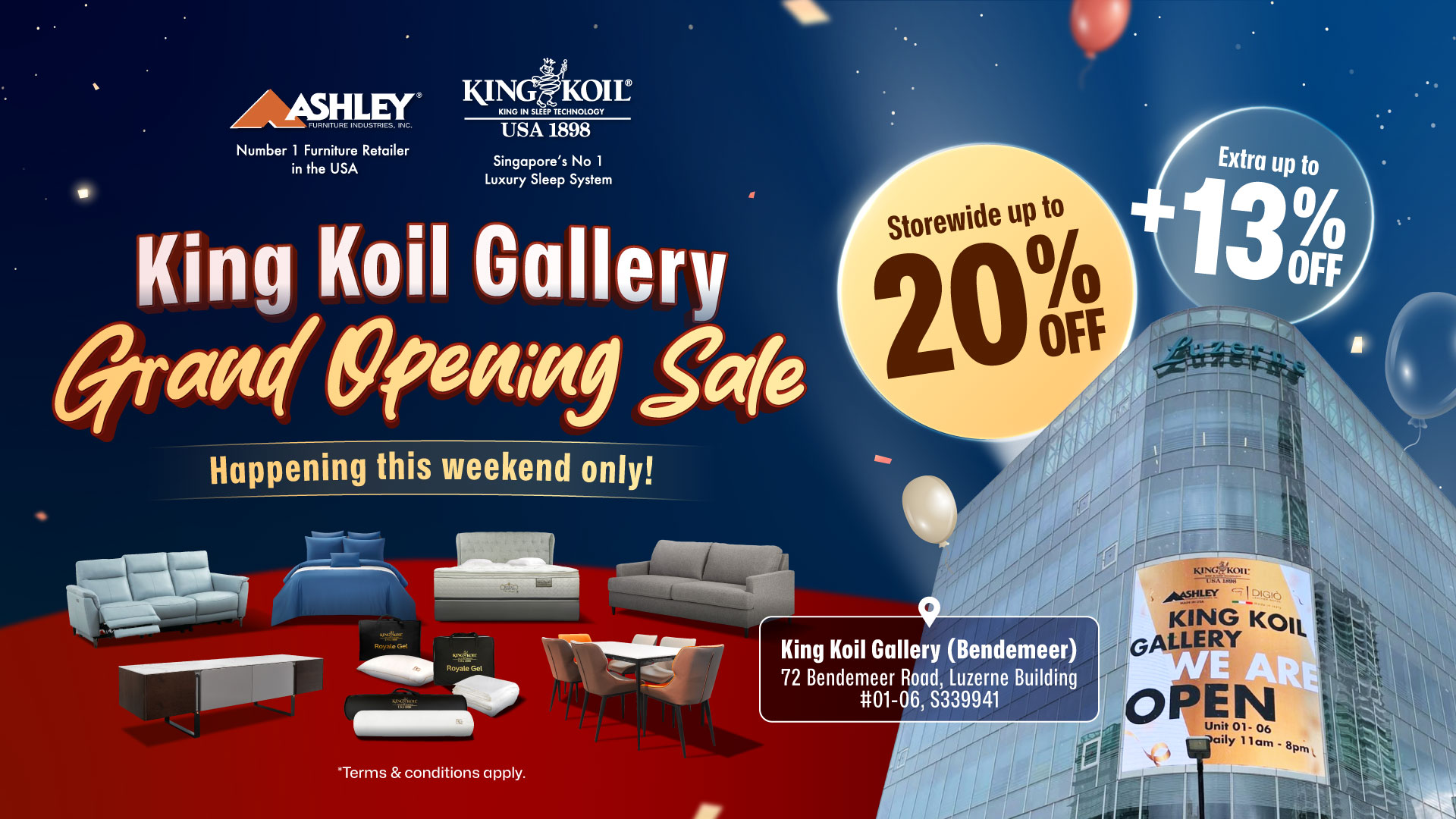 King koil store promotion