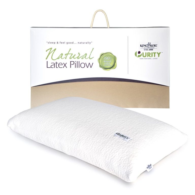 King Koil Purity Latex Pillow (3 options) King Koil Singapore