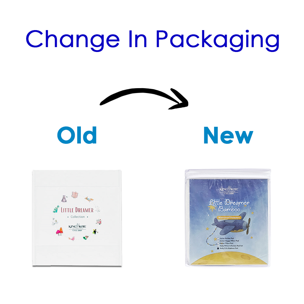 King Koil Bamboo Jersey Waterproof Mattress Protector (by Little Dreamer Collection)