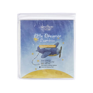 King Koil Bamboo Jersey Waterproof Mattress Protector (by Little Dreamer Collection)