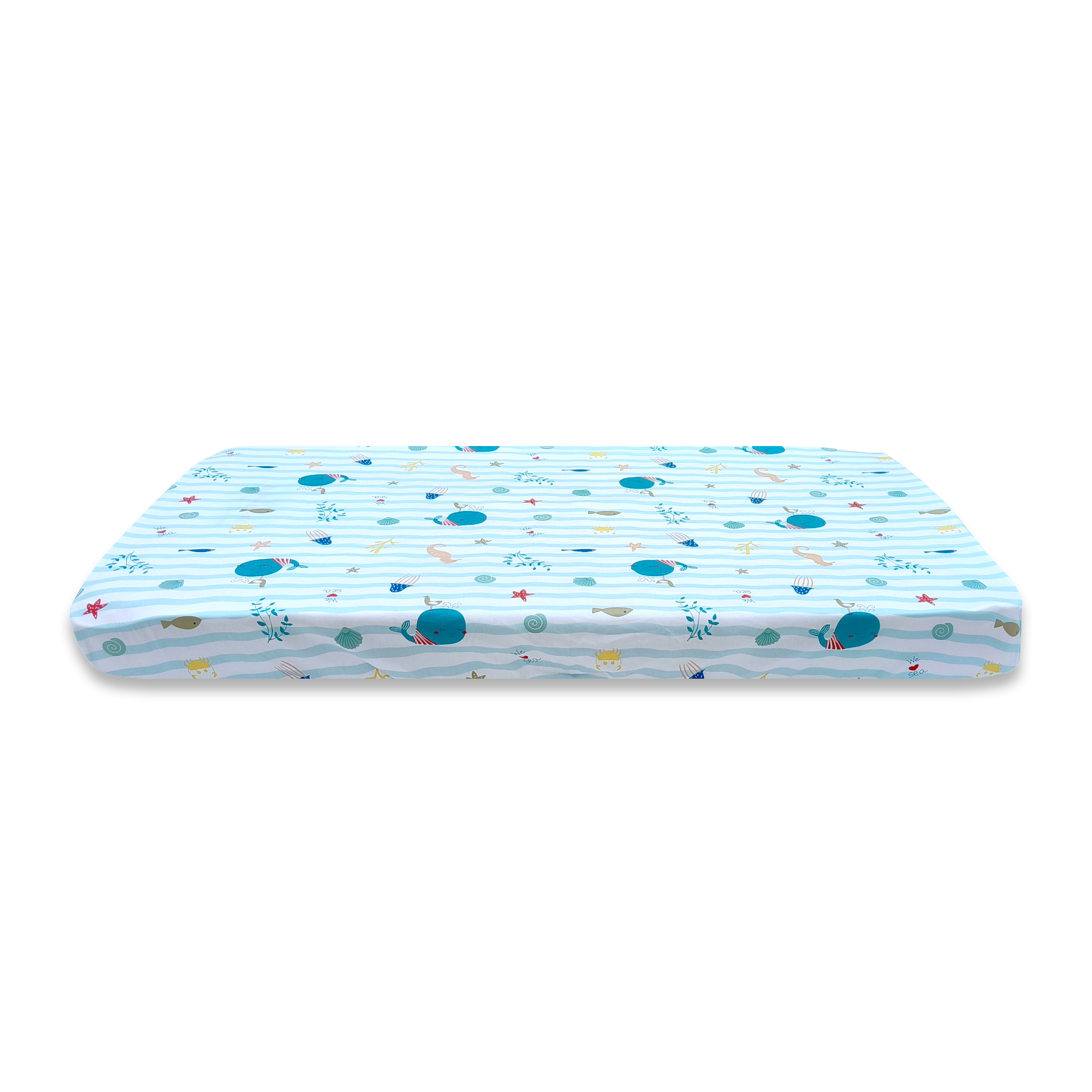 Little Dreamer Cotton Baby Fitted Bedsheet (Customization Available)