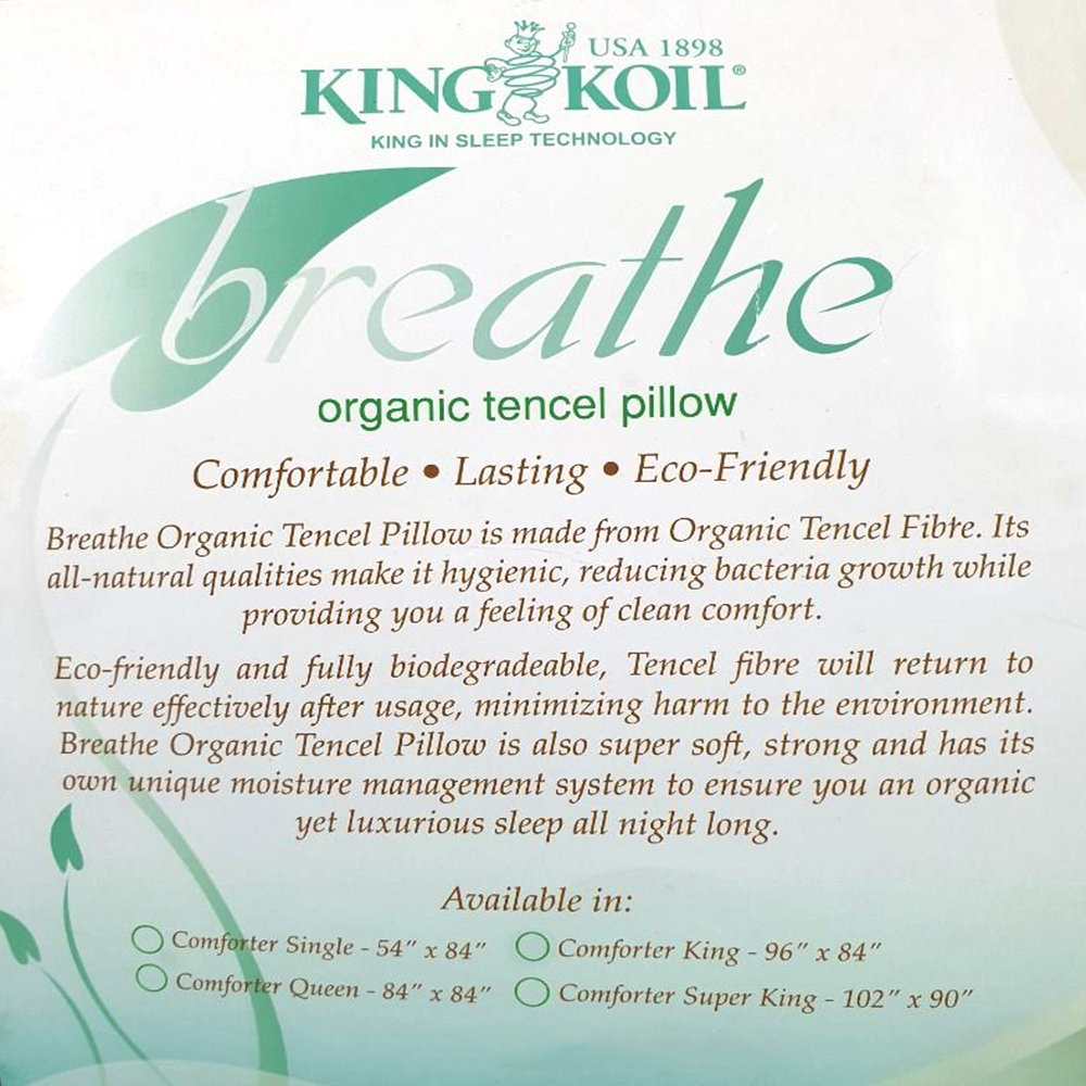 King Koil Tencel Breathe Quilt